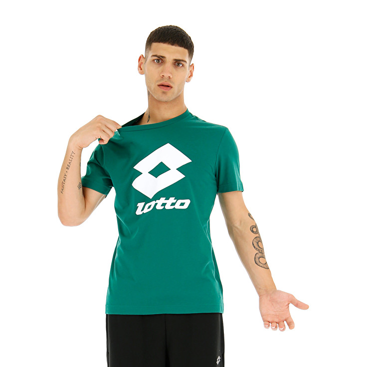 Lotto Smart Js Camisetas Hombre - Verde - Colombia UMVGWAP-59